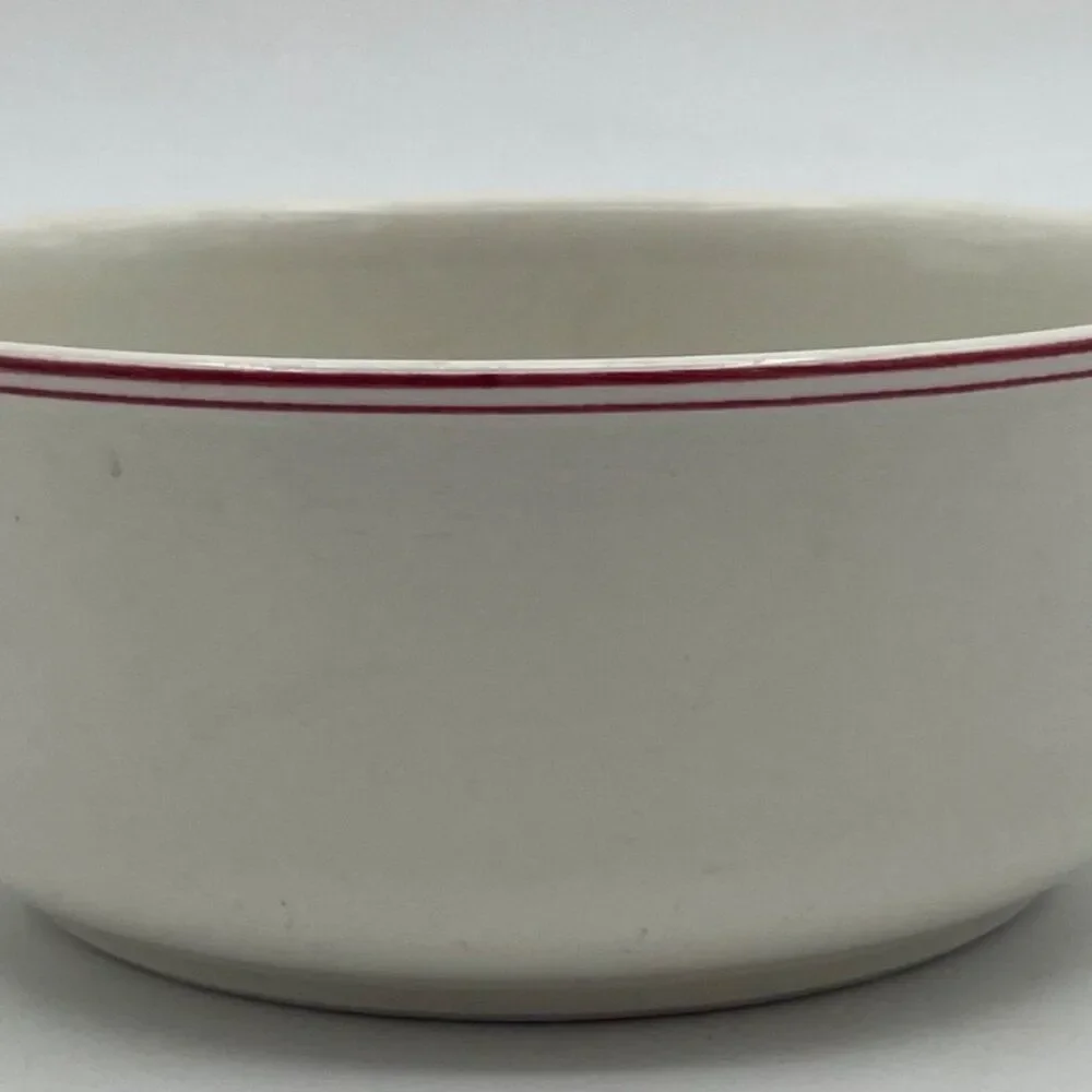 Villeroy & Boch Cereal Bowl Naif Christmas G Laplau Red Trim Soup Salad 5